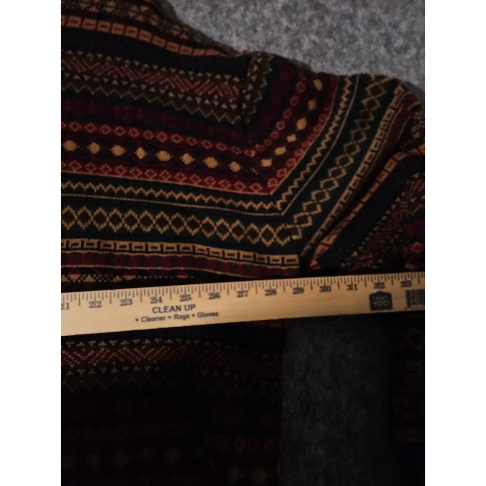 Scandia Woods Sweater Mens 3XL Fair Isle Mock Neck Cotton Blend